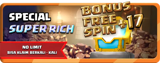 FREE SPIN 17โ SPESIAL SUPER RICH